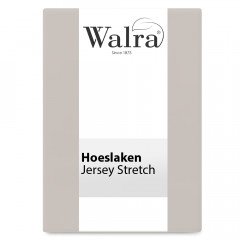 WALRA Hoeslaken Jersey Stretch Zand